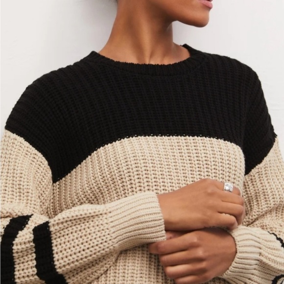 Z Supply Sweaters - Z Supply Lyndon Color Block Sweater - Size Small